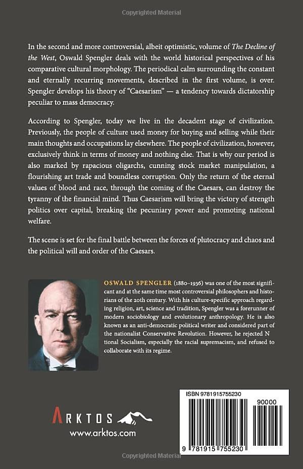 The Decline of the West: Perspectives of World-History