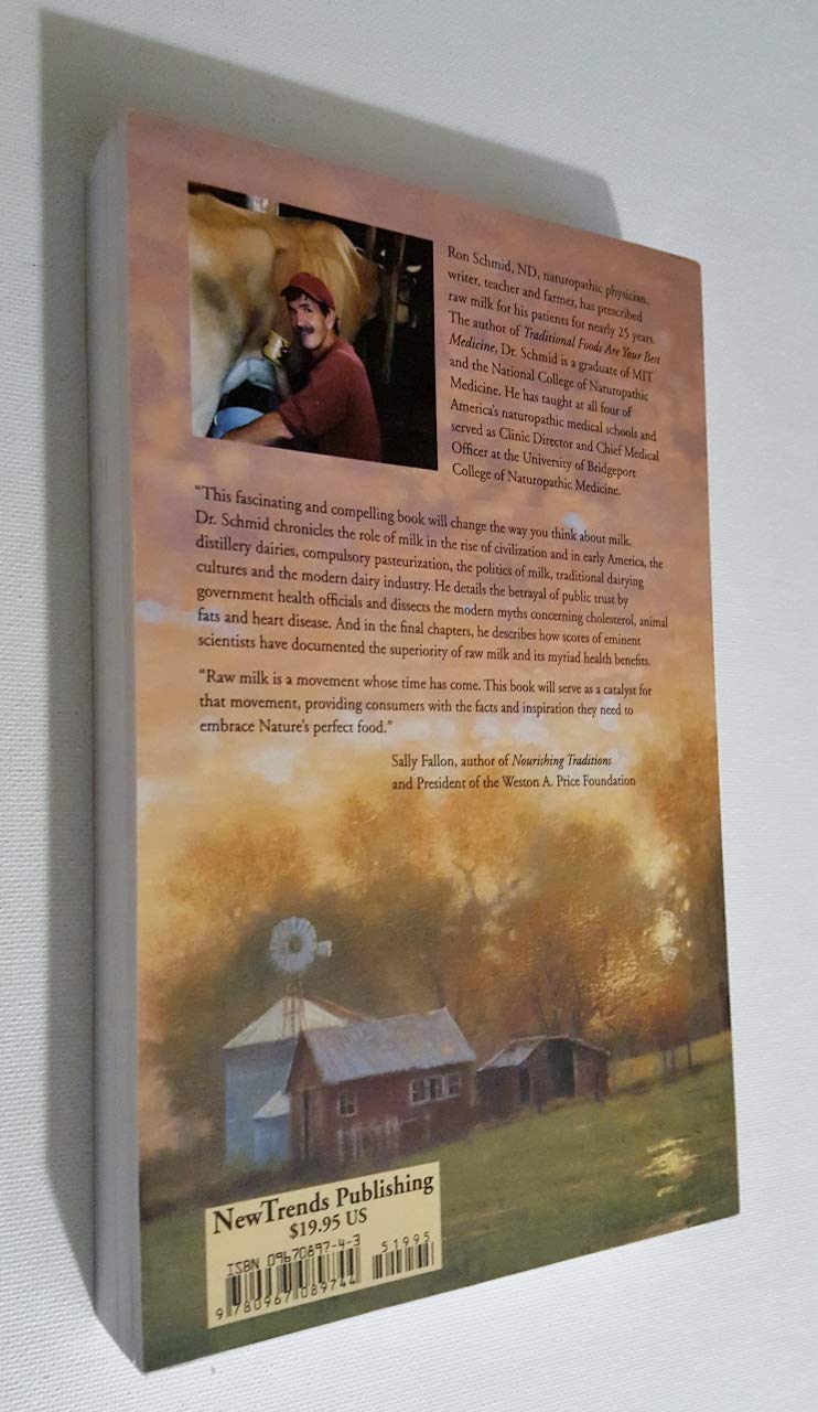 The Untold Story of Milk: Green Pastures, Contented Cows and Raw Dairy Products — back cover