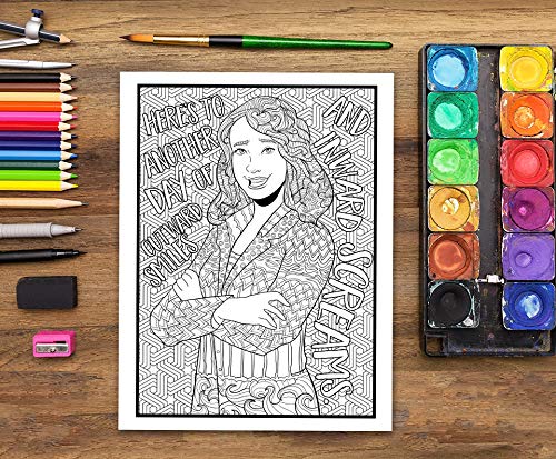 Social Work Life: A Snarky Adult Coloring Book for Social Workers