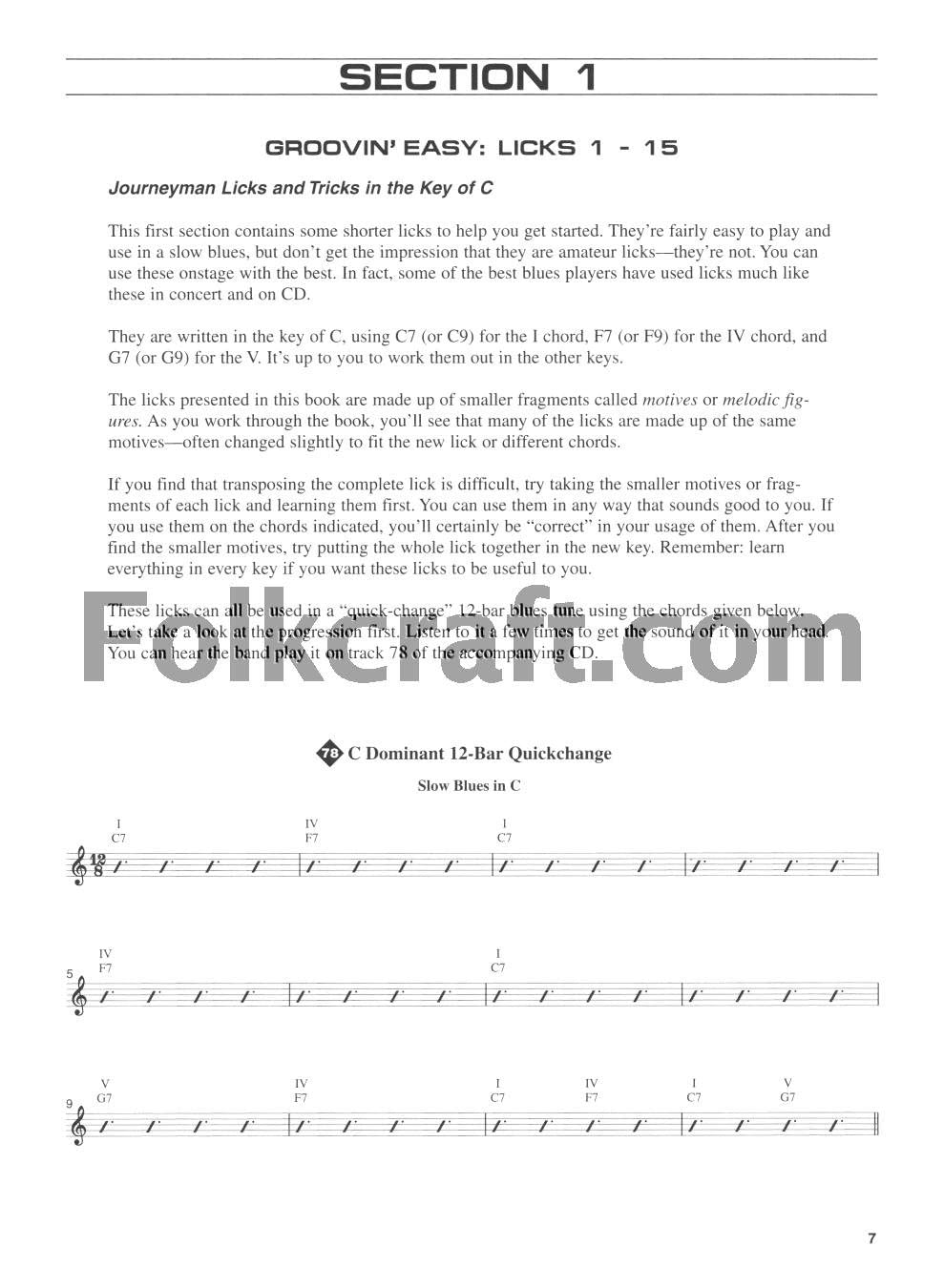 Blues Licks You Can Use