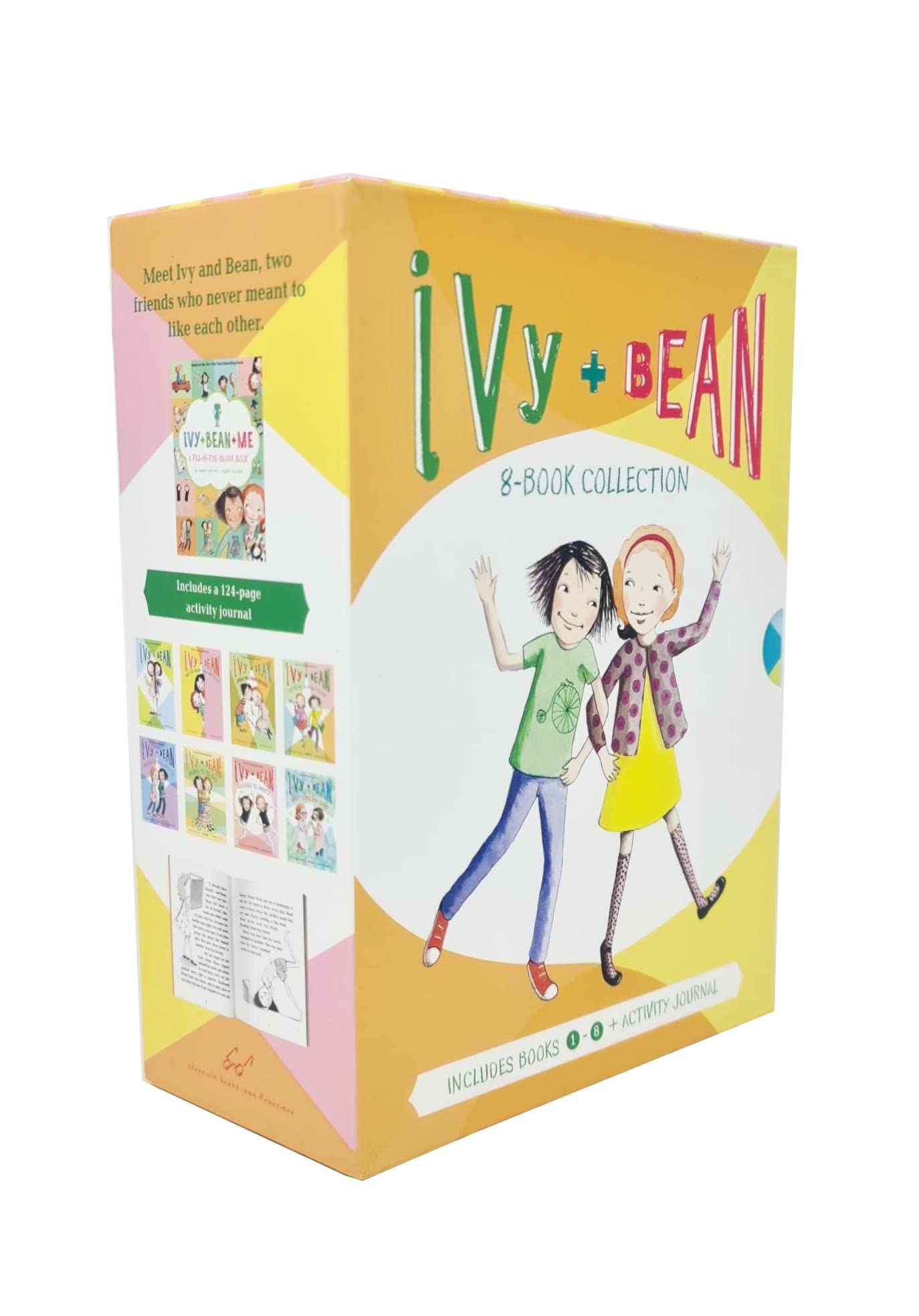 Ivy and Bean 1-8 Books Collection Set Plus Activity Journal By Annie Barrows