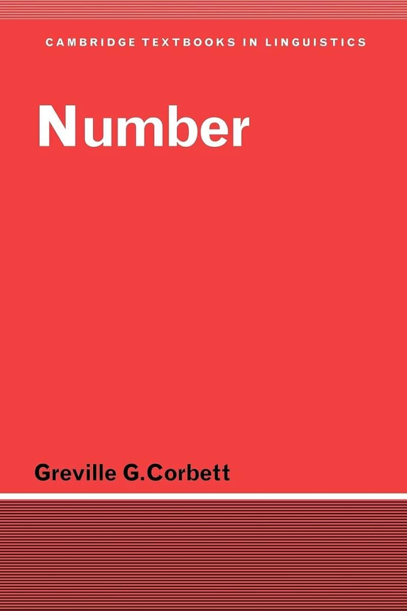 Number (Cambridge Textbooks in Linguistics)
