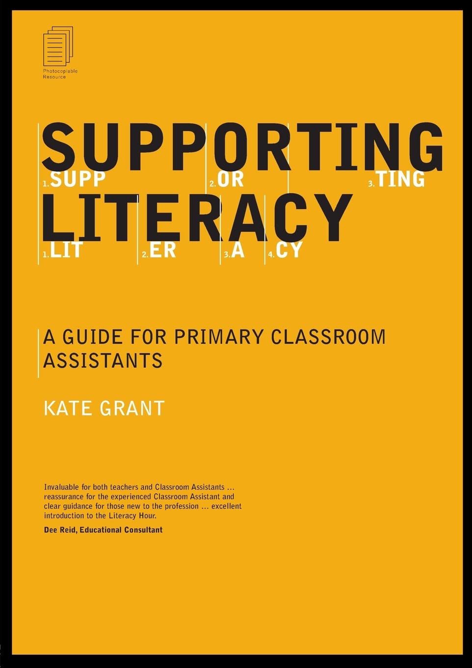 Supporting Literacy: A Guide for Primary Classroom Assistants