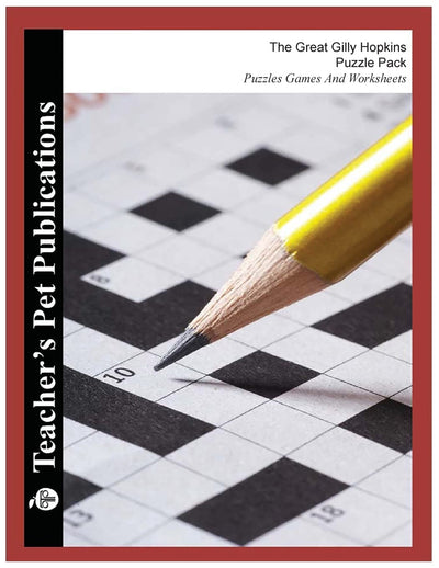 The Great Gilly Hopkins Puzzle Pack - Teacher Lesson Plans, Activities, Crossword Puzzles, Word Searches, Games, and Worksheets (Paperback)