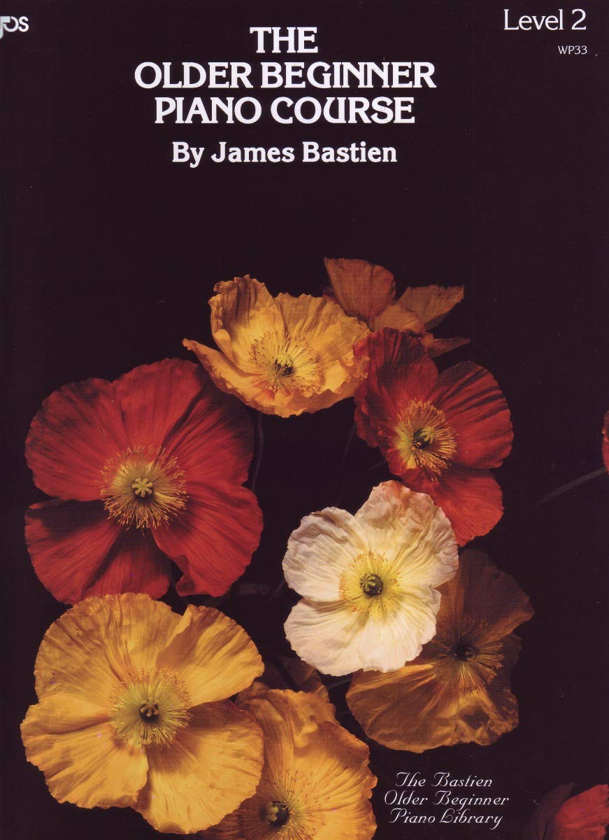 WP33 - The Older Beginner Piano Course - Level 2 - Bastien (The Bastien Older Beginner Piano Library)