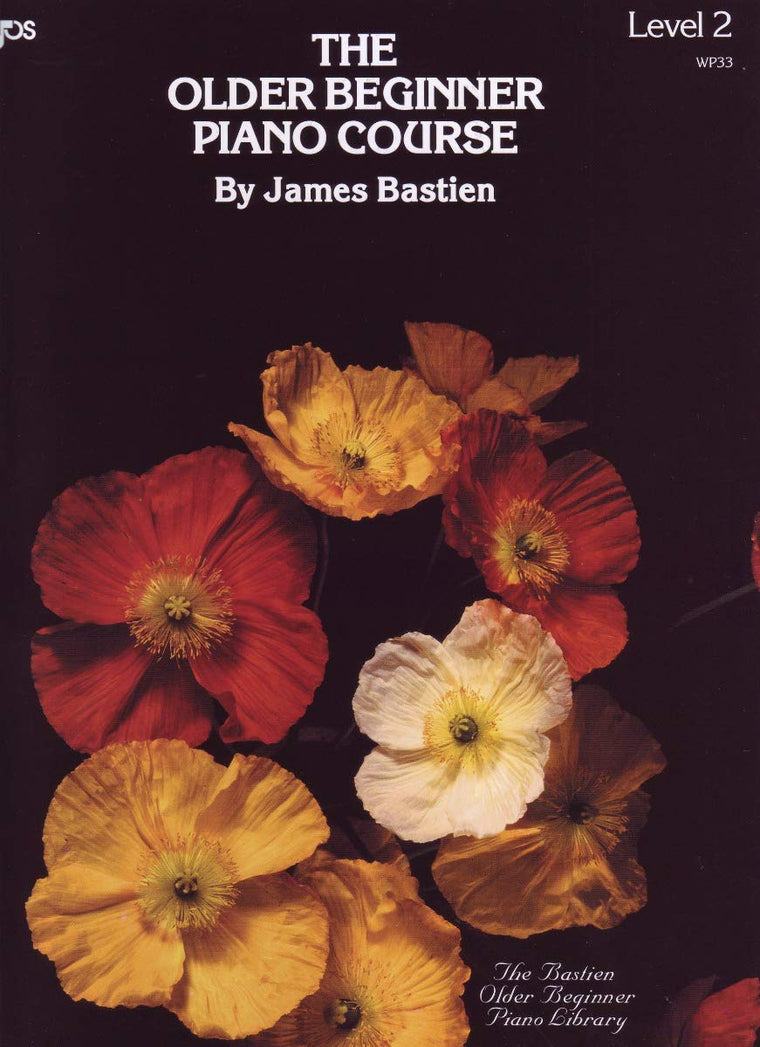 WP33 - The Older Beginner Piano Course - Level 2 - Bastien (The Bastien Older Beginner Piano Library)