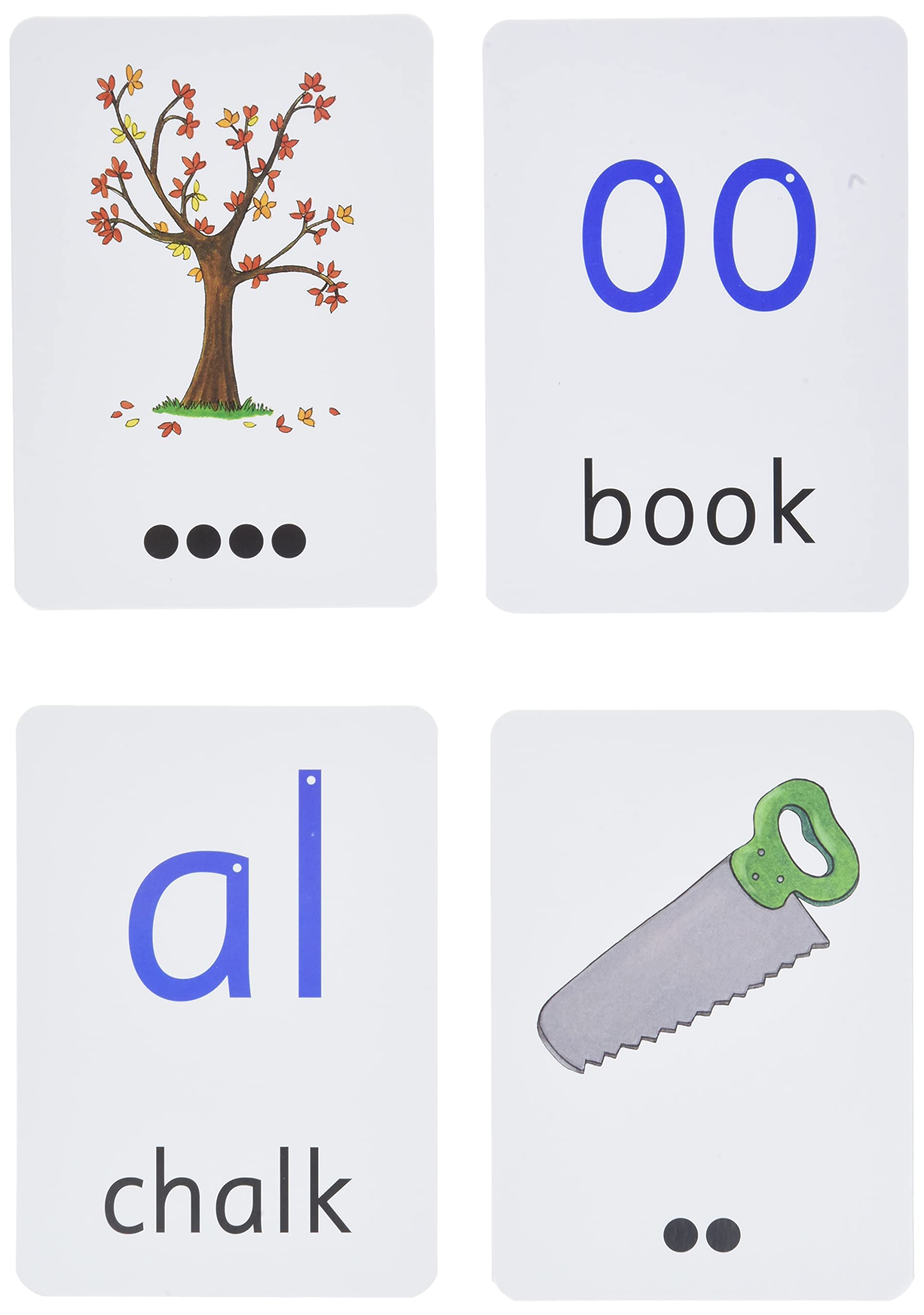 Jolly Phonics Picture Flash Cards: In Print Letters