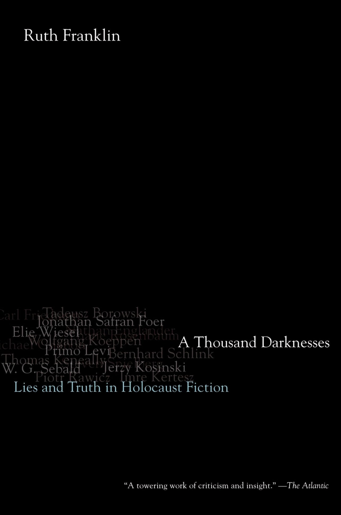 A Thousand Darknesses: Lies and Truth in Holocaust Fiction