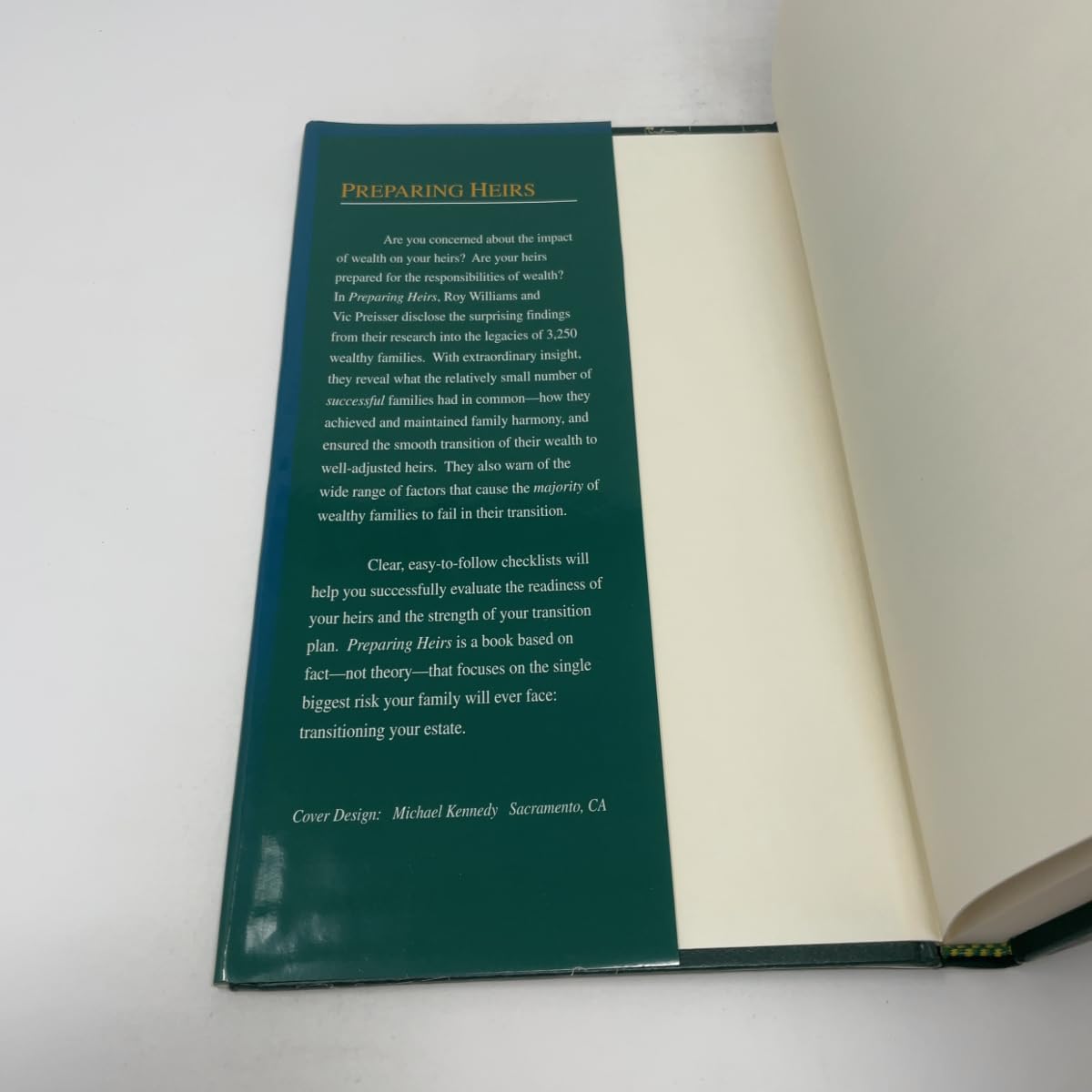 Preparing Heirs: Five Steps to a Successful Transition of Family Wealth and Values