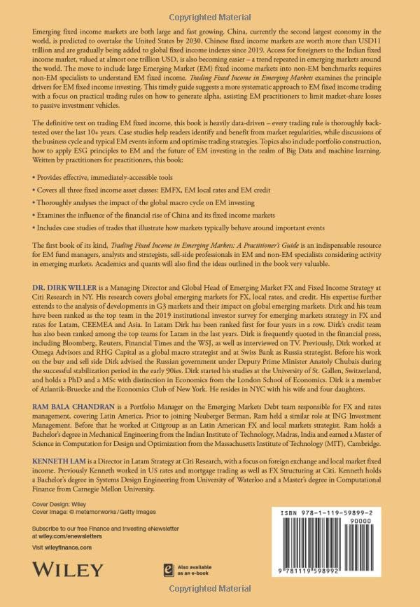 Trading Fixed Income and FX in Emerging Markets: A Practitio