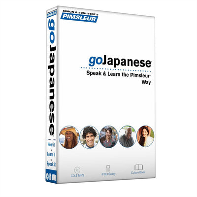 Pimsleur goJapanese Course - Level 1 Lessons 1-8 CD: Learn to Speak and Understand Japanese with Pimsleur Language Programs (1) (go Pimsleur)