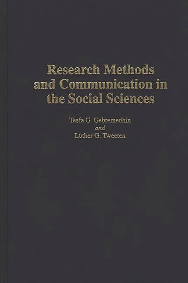Research Methods and Communication in the Social Sciences