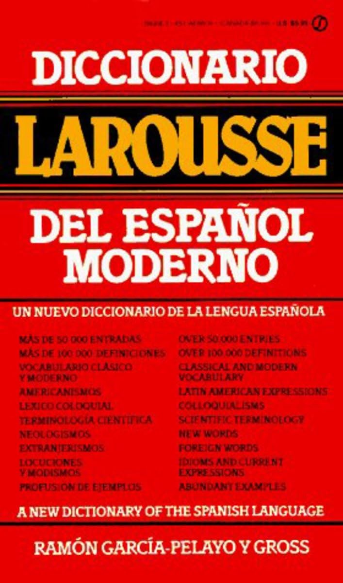 Diccionario Larousse del Espaol Moderno (Spanish Edition) by