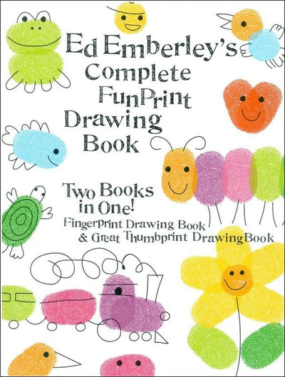 Ed Emberley's Complete Funprint Drawing Book (Turtleback School & Library Binding Edition)