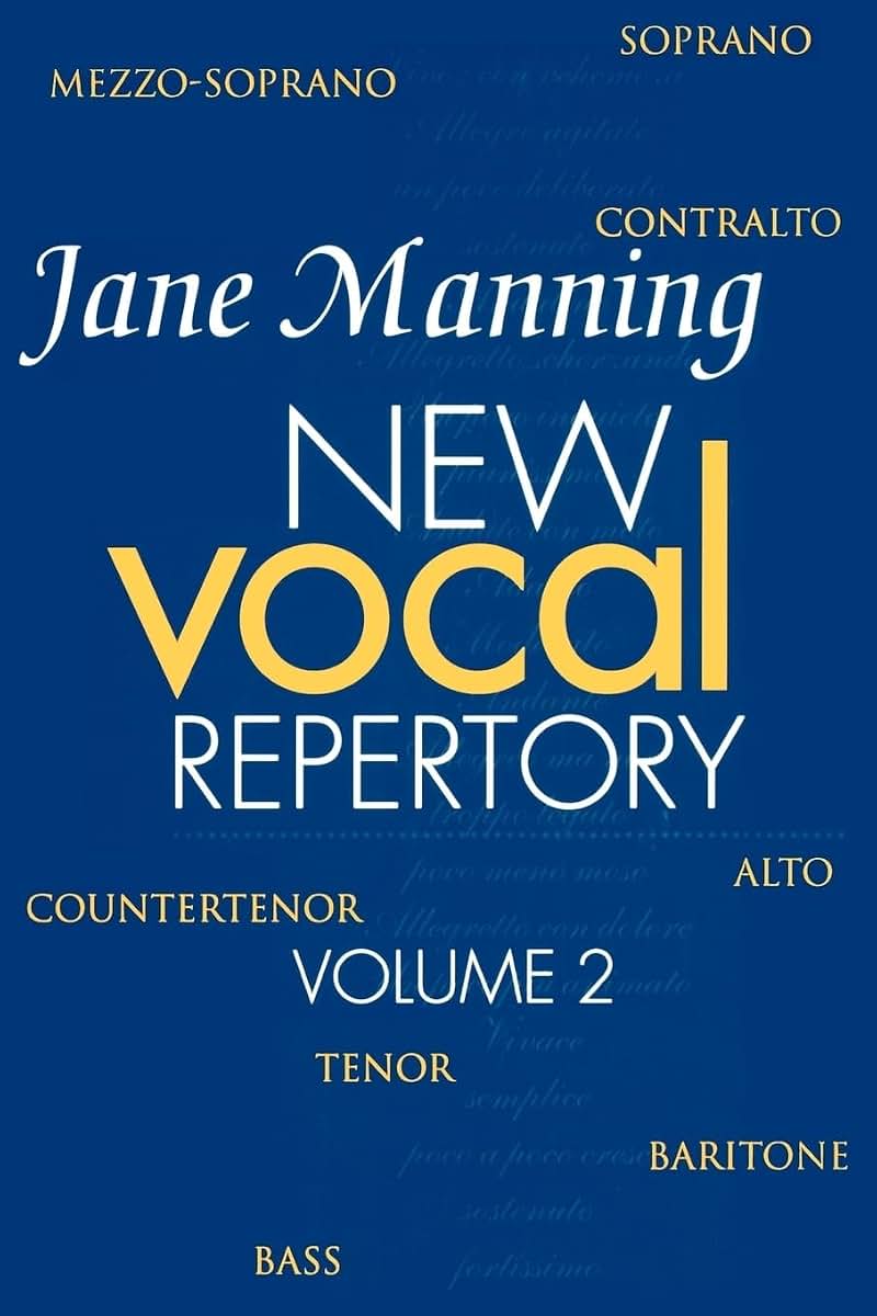 New Vocal Repertory: Volume 2