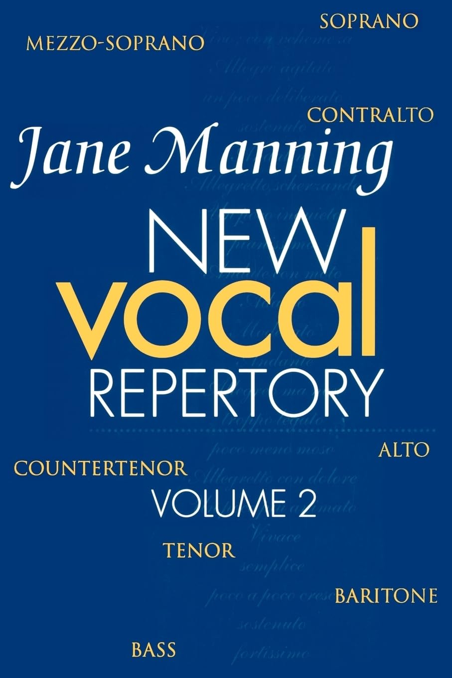 New Vocal Repertory: Volume 2