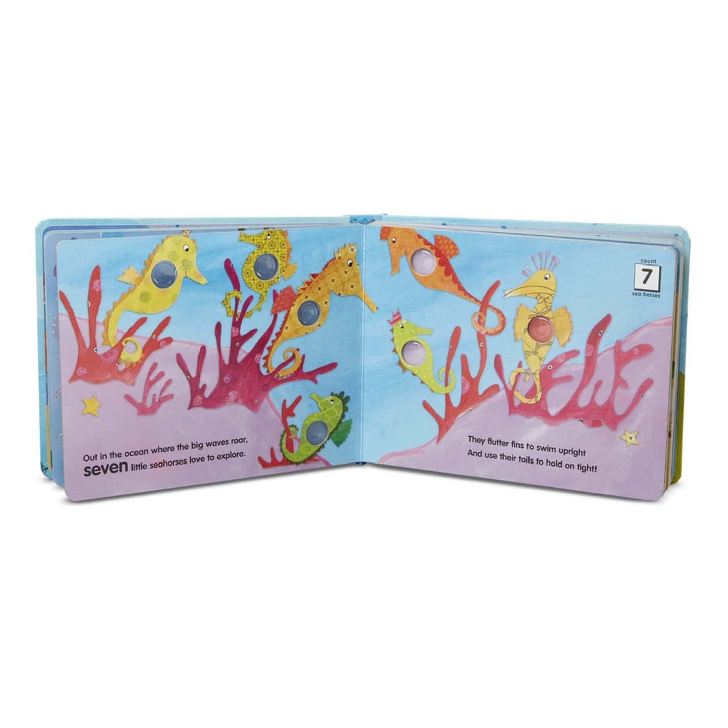 Melissa & Doug Children's Book - Poke-a-Dot: Whos in the Ocean (Board Book with Buttons to Pop)