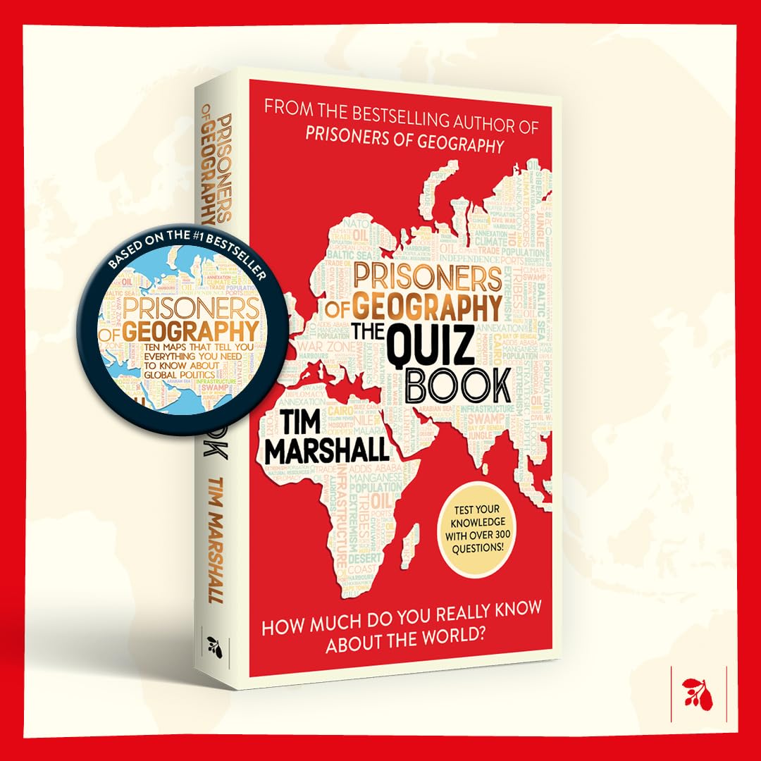 Elliott Thompson Prisoners of Geography The Quiz Book How Much Do You Really Know About the World?.