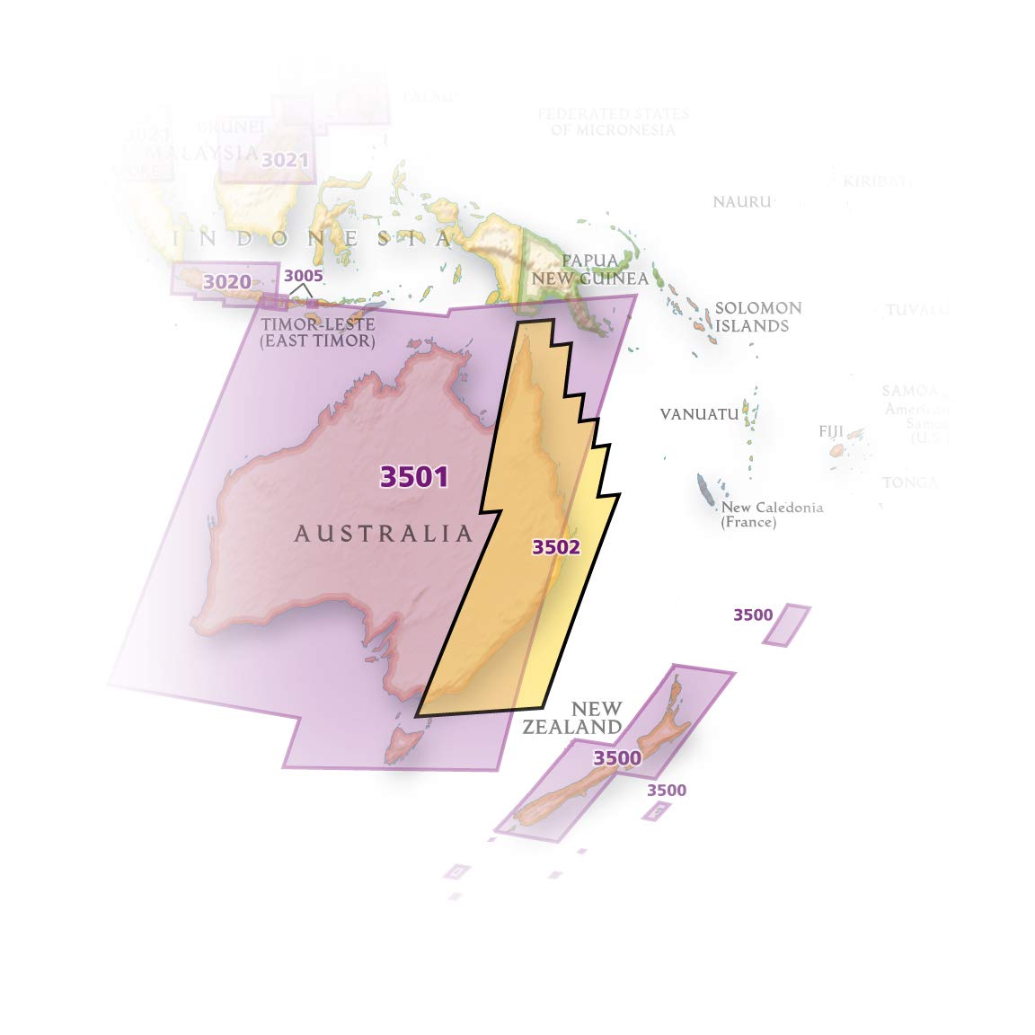 Australia East Map (National Geographic Adventure Map, 3502)