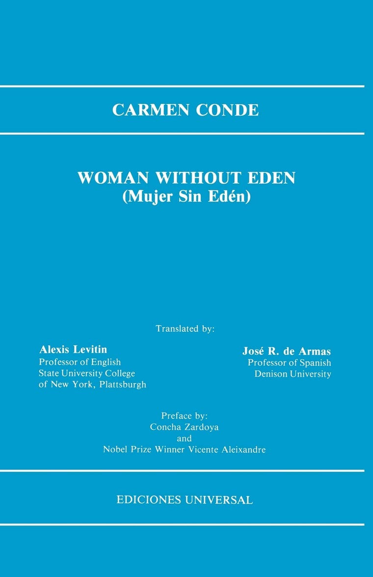 WOMAN WITHOUT EDEN (Mujer sin Edén), (Coleccion Alacran Azul)