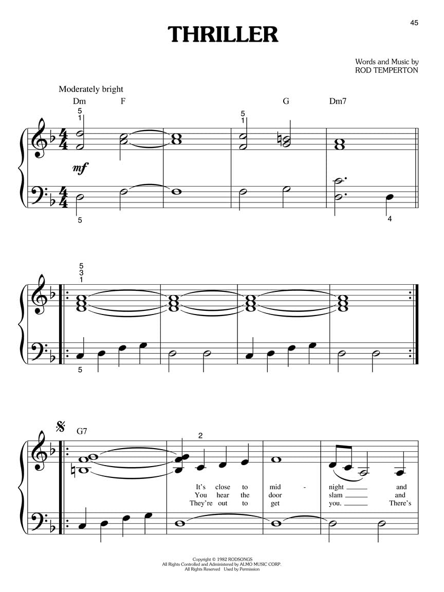 Halloween Favorites (Big-note Piano)
