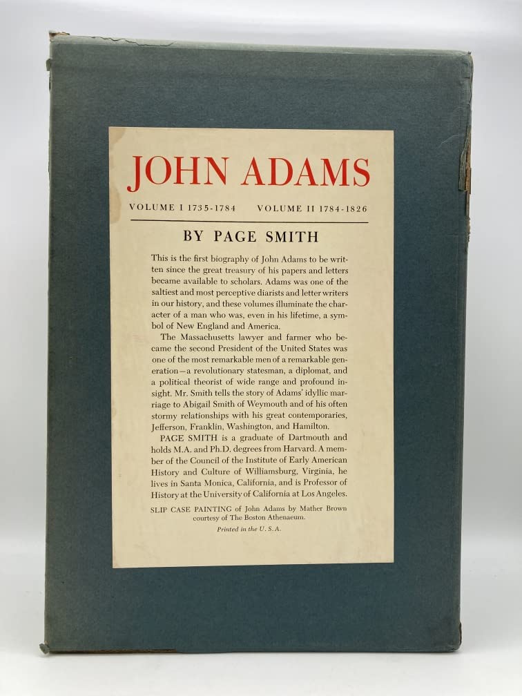 John Adams (2 Volume Set)
