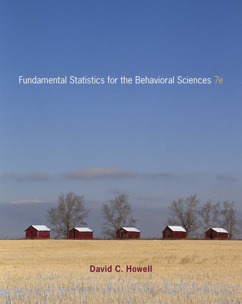 Cengage Advantage Books: Fundamental Statistics for the Behavioral Sciences