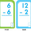 School Zone Subtraction 0-12 Flash Cards: 56 Cards, 1st Grade, 2nd Grade, Numbers 0-12, Differences, Early Math, Problem Solving, Subtraction Problems, Counting, Ages 6+