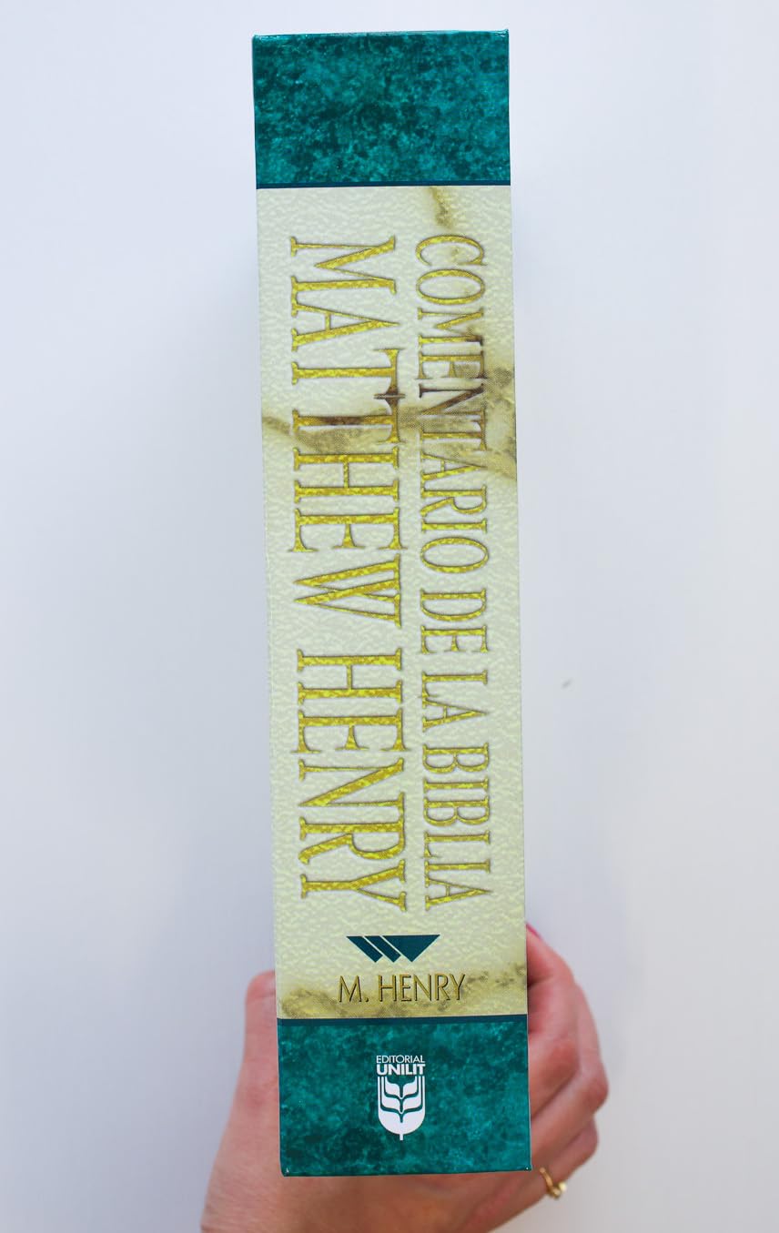 Comentario de la Biblia Matthew Henry (Spanish Edition)