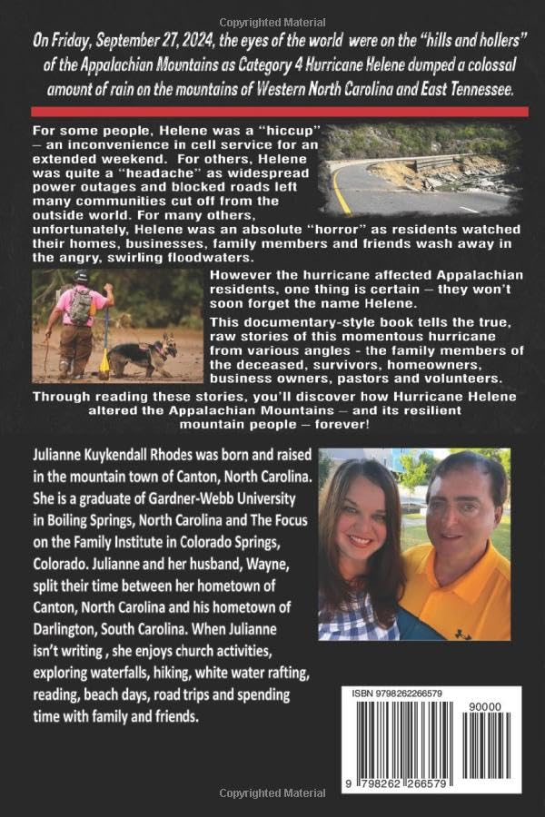 MOUNTAIN TSUNAMI II: True Flood Stories of Hurricane Helene's Historic Havoc on the Appalachian Mountains of Western North Carolina & East Tennessee