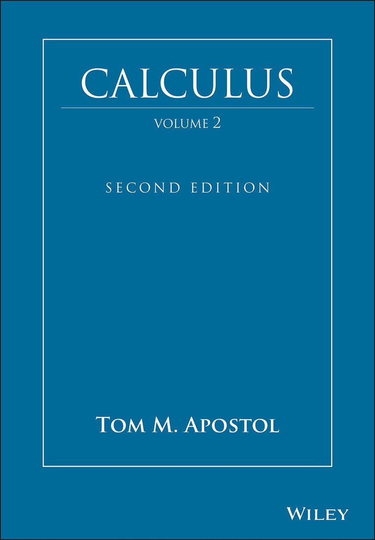 Calculus, Vol. 2: Multi-Variable Calculus and Linear Algebra with Applications to Differential Equations and Probability