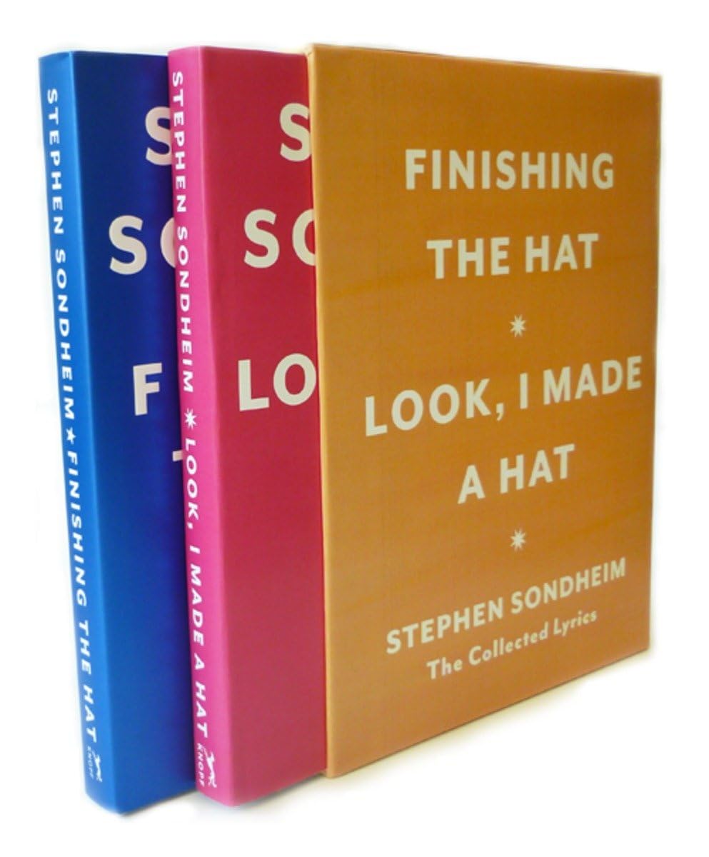 Hat Box: The Collected Lyrics of Stephen Sondheim Box Set