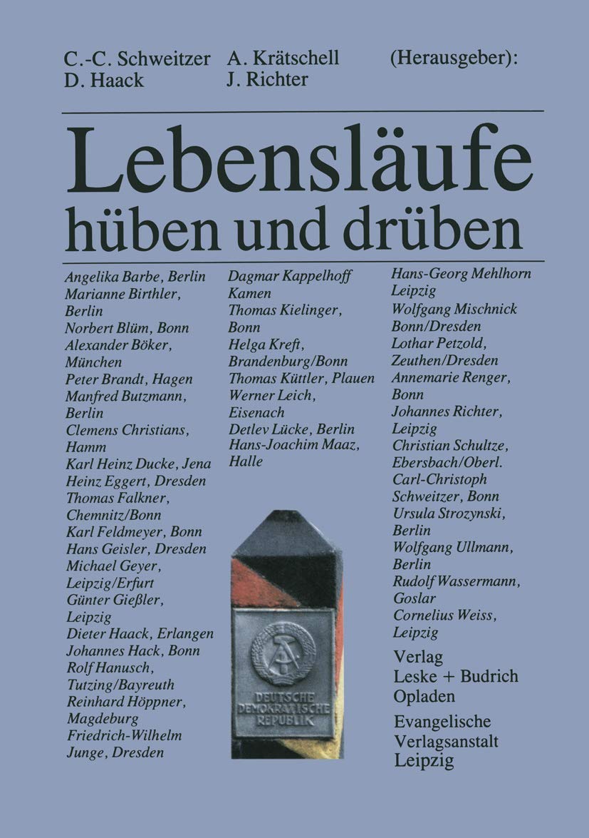 Lebenslufe - hben und drben (German Edition)