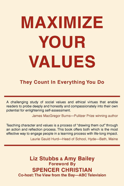 Maximize Your Values: They Count In Everything You Do
