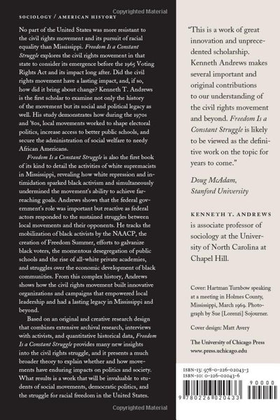 Freedom Is a Constant Struggle: The Mississippi Civil Rights Movement and Its Legacy