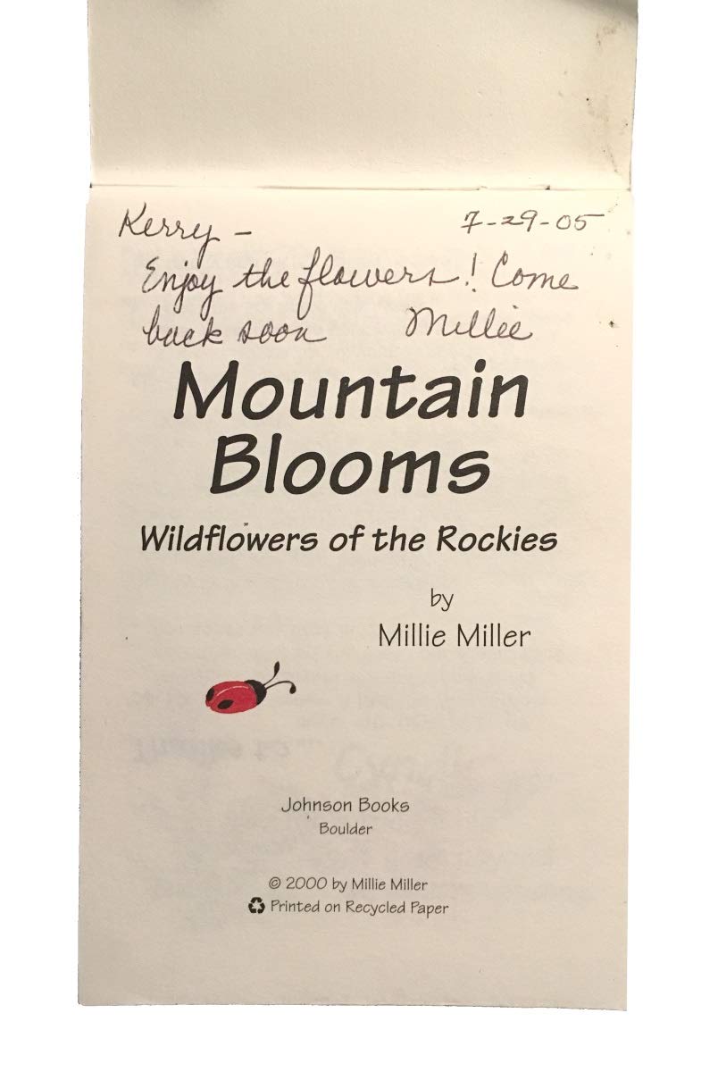 Mountain Blooms: Wildflowers of the Rockies (Pocket Nature Guides)