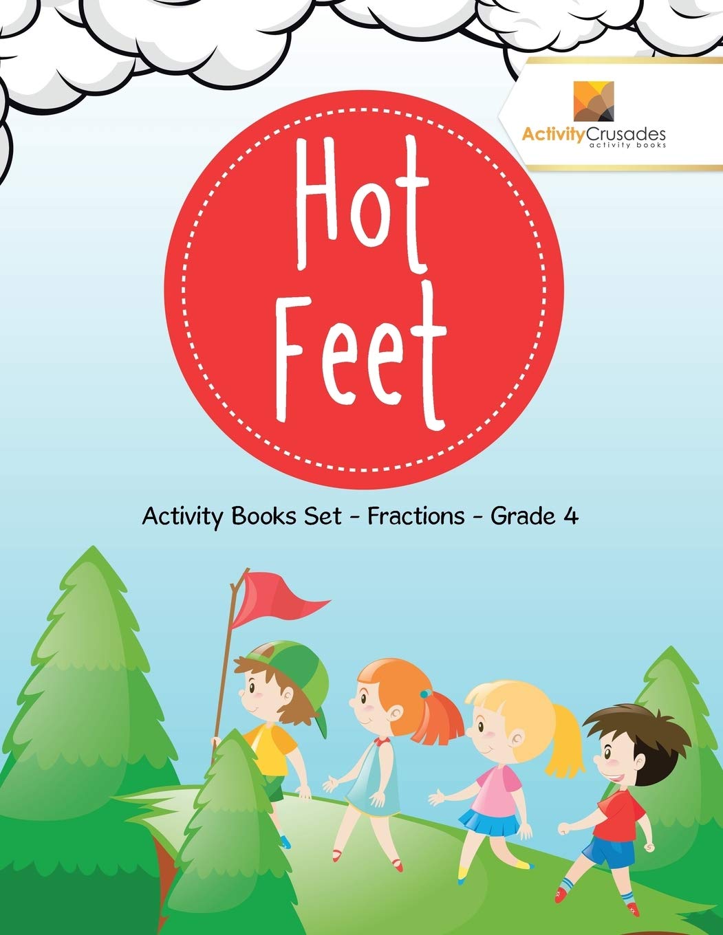 Hot Feet : Activity Books Set - Fractions - Grade 4