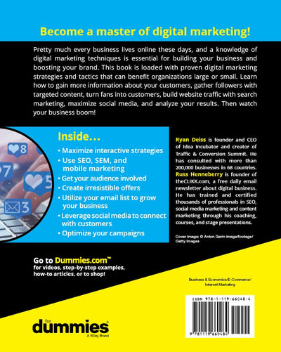 Digital Marketing For Dummies (For Dummies (Business & Personal Finance))