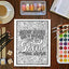 Color The Gospel: Inspired To Grace: Christian Coloring Books