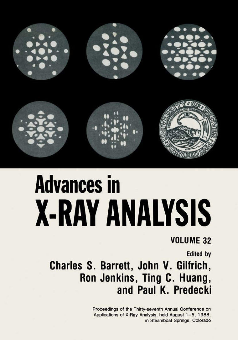Advances in X-Ray Analysis, Vol. 32