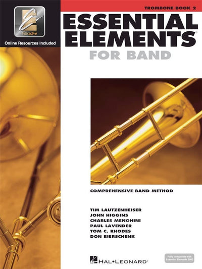 Essential Elements for Band - Trombone Book 2 with EEi  Comprehensive Band Method and Online Music Learning Tools  Hal Leonard Music Instruction Book for Students and Teachers