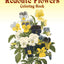 Redout Flowers Coloring Book (Dover Flower Coloring Books)