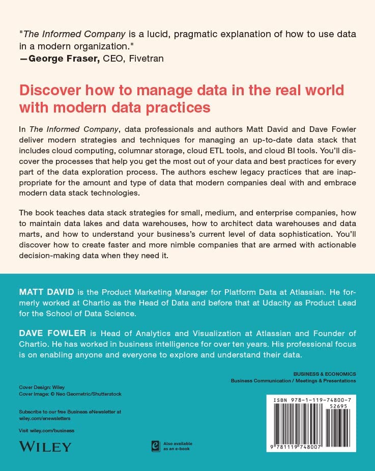 The Informed Company: How to Build Modern Agile Data Stacks that Drive Winning Insights