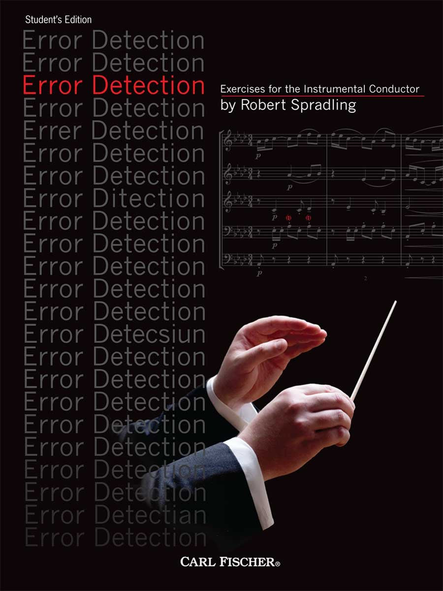 Error Detection: Exercises for the Instrumental Conductor - Student Edition