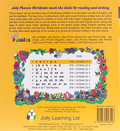 Jolly Phonics Workbook