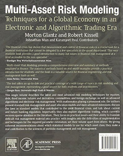 Multi-Asset Risk Modeling: Techniques for a Global Economy in an Electronic and Algorithmic Trading Era