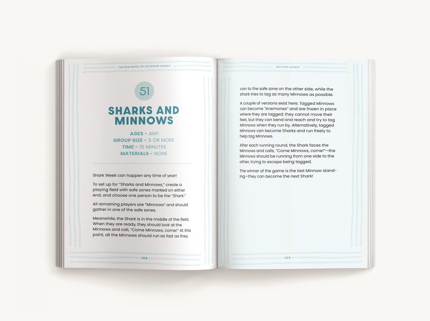 The Book of Outdoor Games: 50+ Antiboredom, Unplugged Activities for Kids and Families
