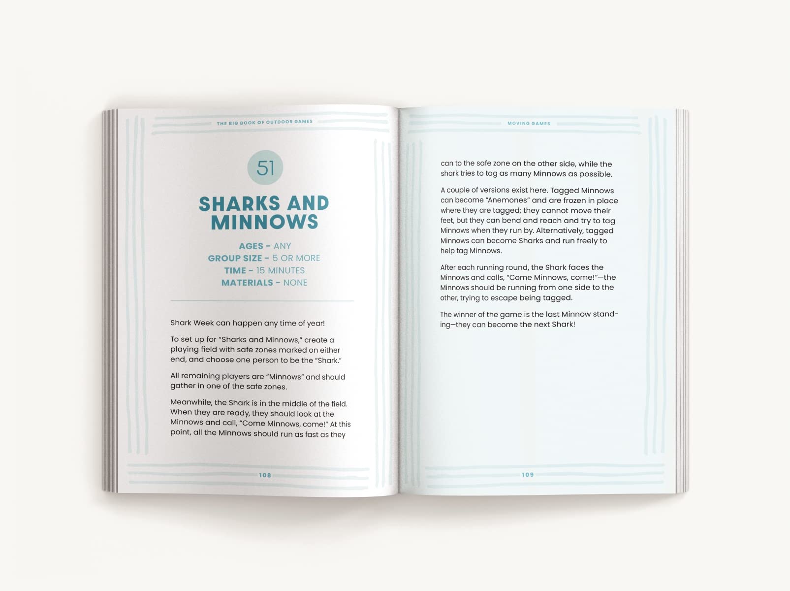 The Book of Outdoor Games: 50+ Antiboredom, Unplugged Activities for Kids and Families