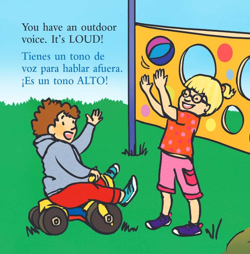 Voices Are Not for Yelling / La voz no es para gritar Board Book (Best Behavior?) (Spanish and English Edition)