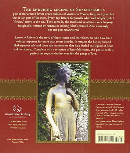 Letters to Juliet: Celebrating Shakespeare's Greatest Heroine, the Magical City of Verona, and the Power of Love